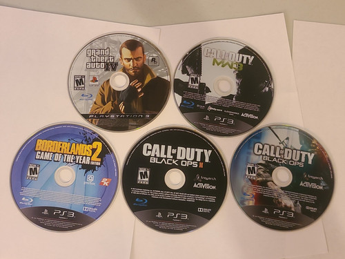 Playstation ps3 games lot x5 - 3,